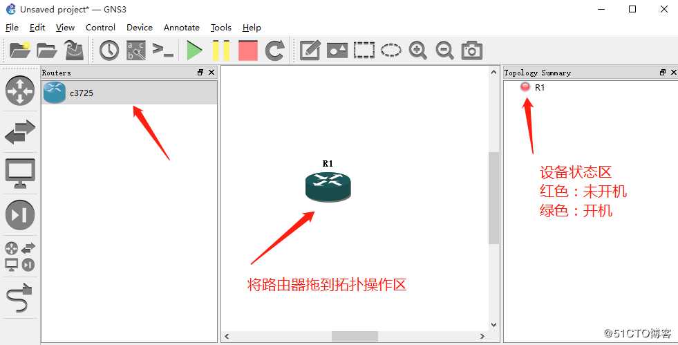 GNS3实验环境优化与安装