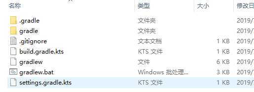 生成的目录