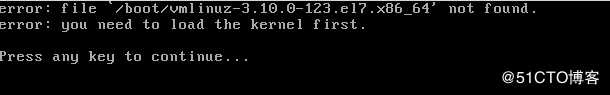 linux系统恢复之开机问题