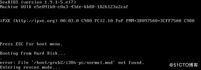 linux系统恢复之开机问题