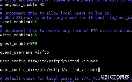 vsftpd虚拟用户