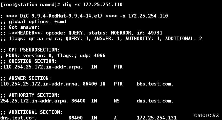 linux的DNS之主从同步配置