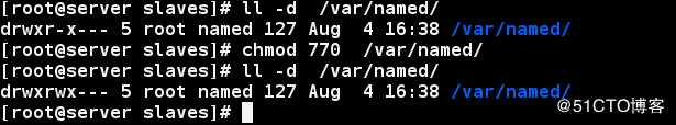 linux的DNS之主从同步配置