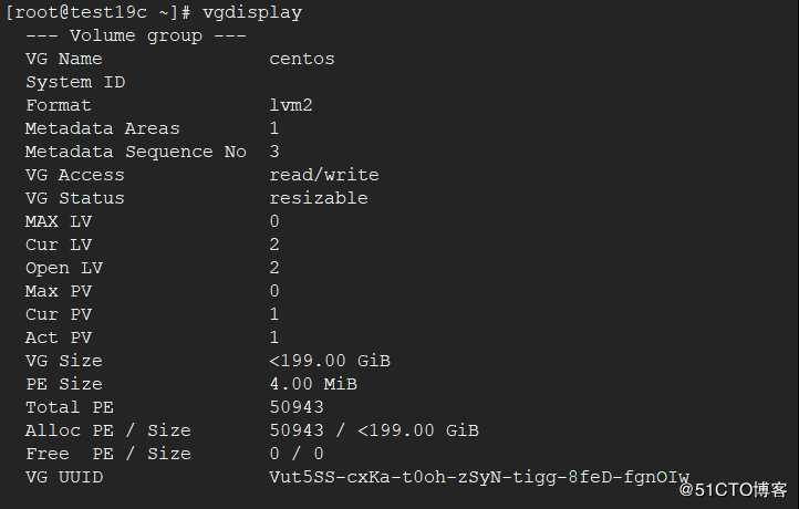 centos 7.6扩展lvm