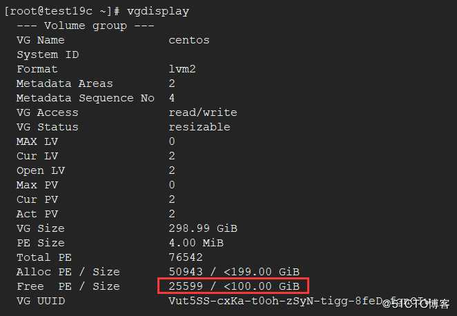 centos 7.6扩展lvm