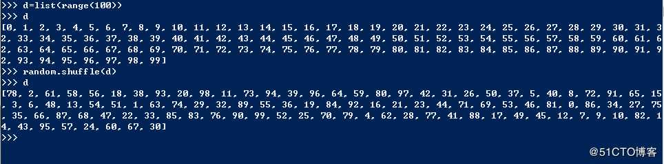 PYTHON学习0045：函数---random模块详解--2019-8-11