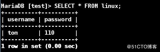 linux系统中数据库mariadb