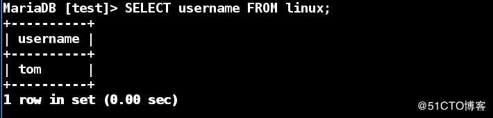 linux系统中数据库mariadb