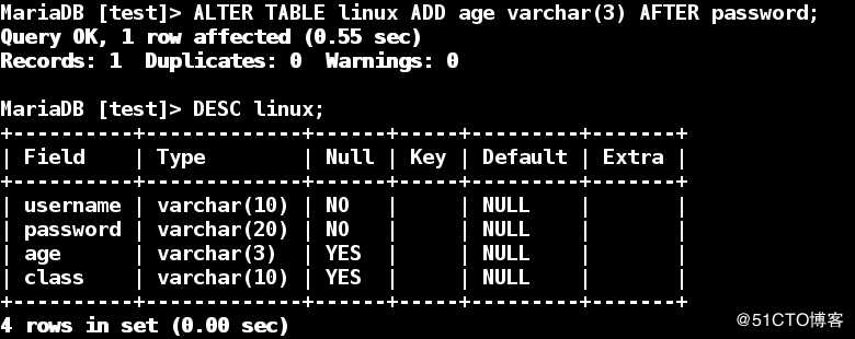 linux系统中数据库mariadb