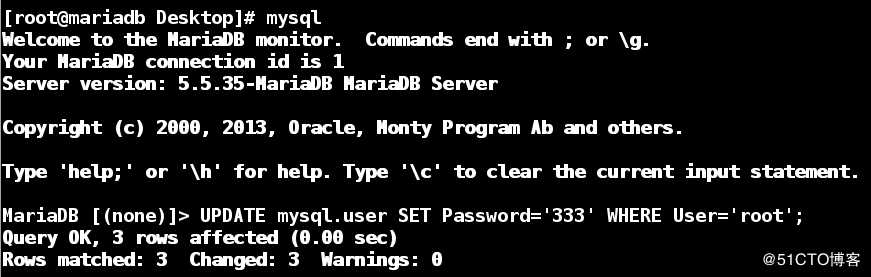 linux系统中数据库mariadb