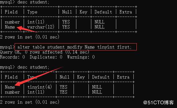 MYSQL学习系列--DDL语句