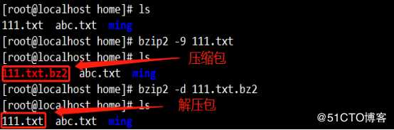 Linux目录、查看及压缩命令（cat、more等等）