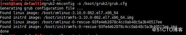 centos7将网卡名修改为eth系列