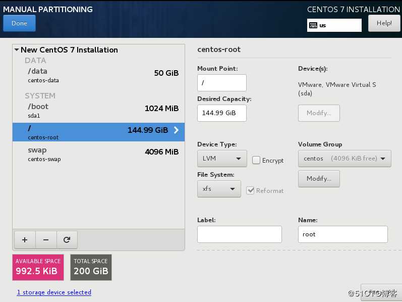 使用VMware Workstation安装Centos7系统，超详细（图文详解）