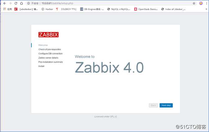 安装zabbix-4.0-LTS（Apache+mariadb）