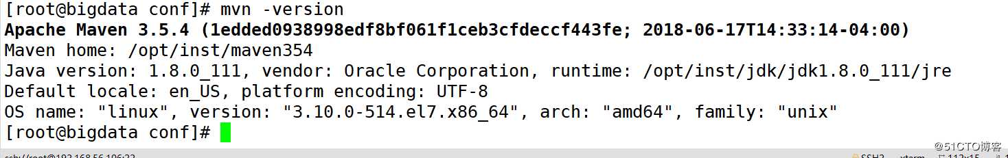 linux下安装配置maven