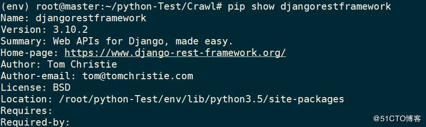 基于Django RESTframework设计Restful API