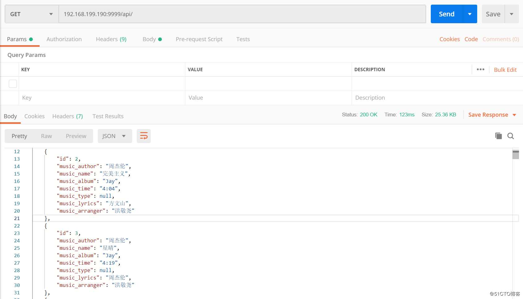 基于Django RESTframework设计Restful API