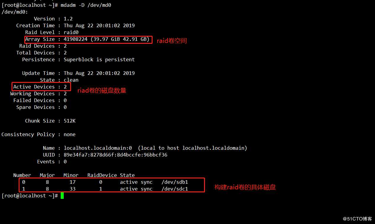 CentOS 7 RAID磁盘阵列详解一、（raid0、raid1）实验全程可跟做