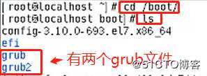 CentOS 7中修复GRUB菜单故障实验