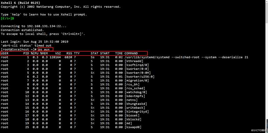 CentOS 7 查看和控制进程