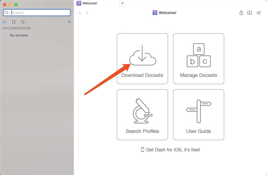 Download Docsets