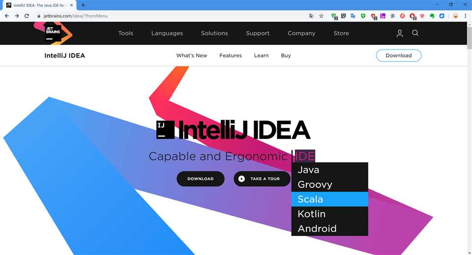 Jetbrains首页
