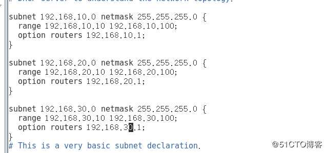 搭建DHCP中继服务