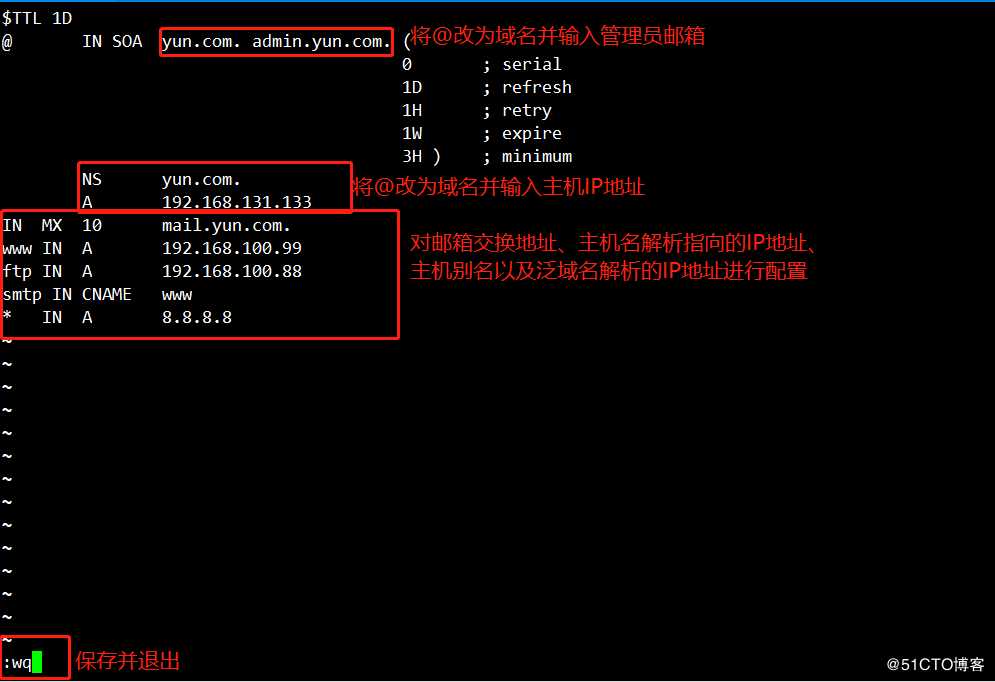 DNS正向解析实验