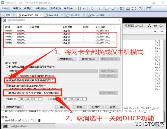 架构DHCP+DNS+WEB综合服务