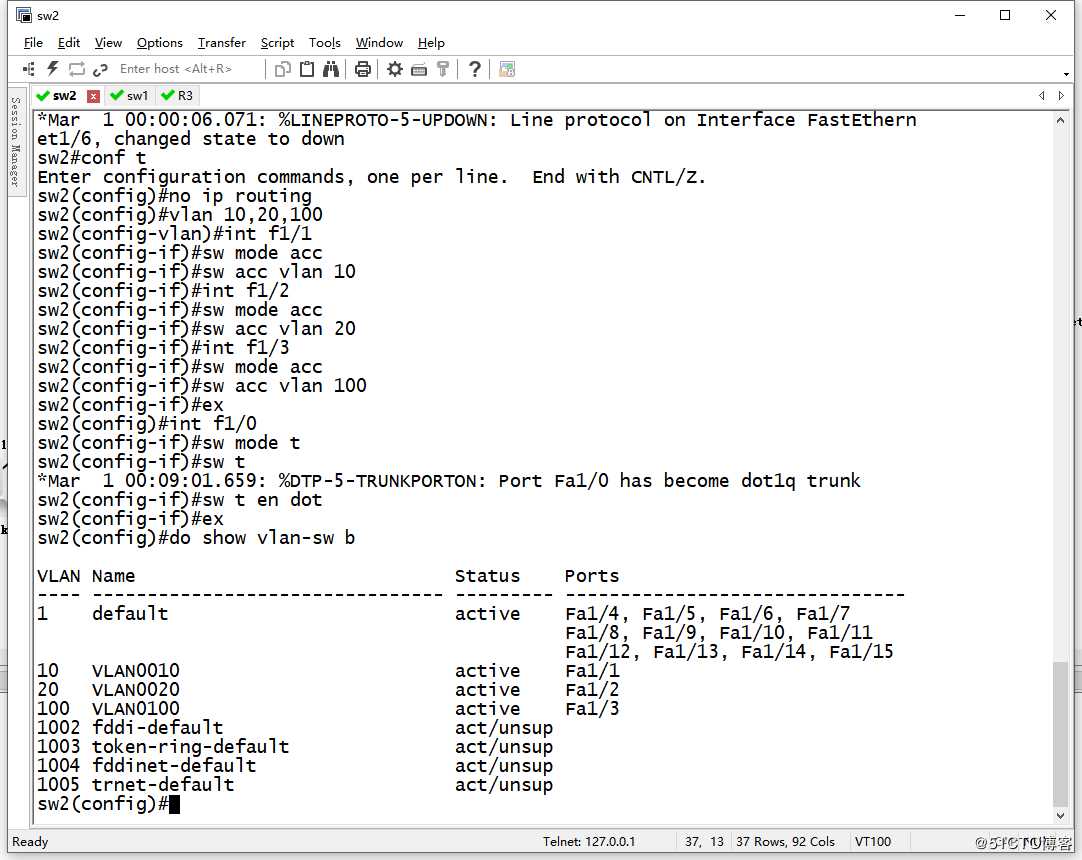综合小实验：GNS3配合VMware搭建DHCP、DNS、Web服务