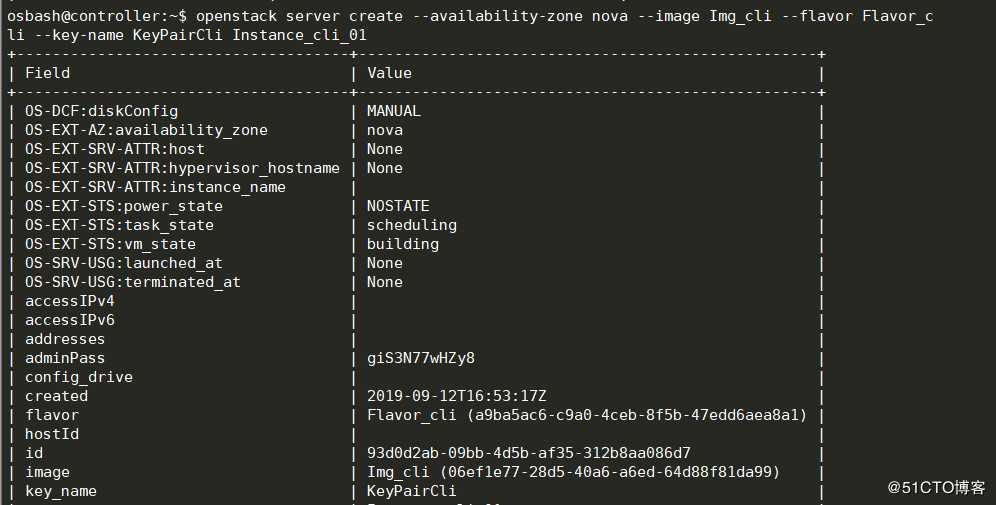 openstack学习-计算管理