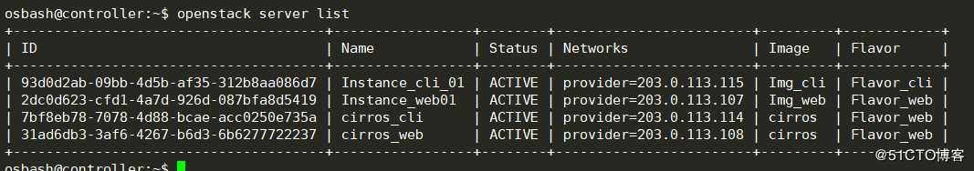 openstack学习-计算管理