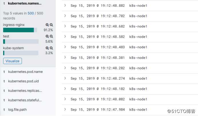 Kubernetes运维之使用ELK Stack收集K8S平台日志