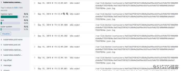Kubernetes运维之使用ELK Stack收集K8S平台日志