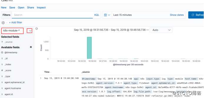 Kubernetes运维之使用ELK Stack收集K8S平台日志