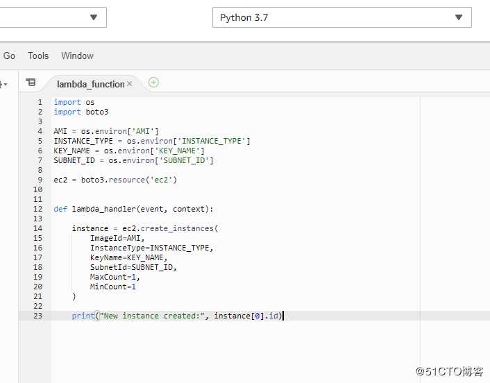 Lambda，AWS和Python的自动化管理操作（1）