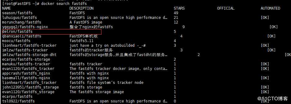 使用docker搭建FastDFS文件系统