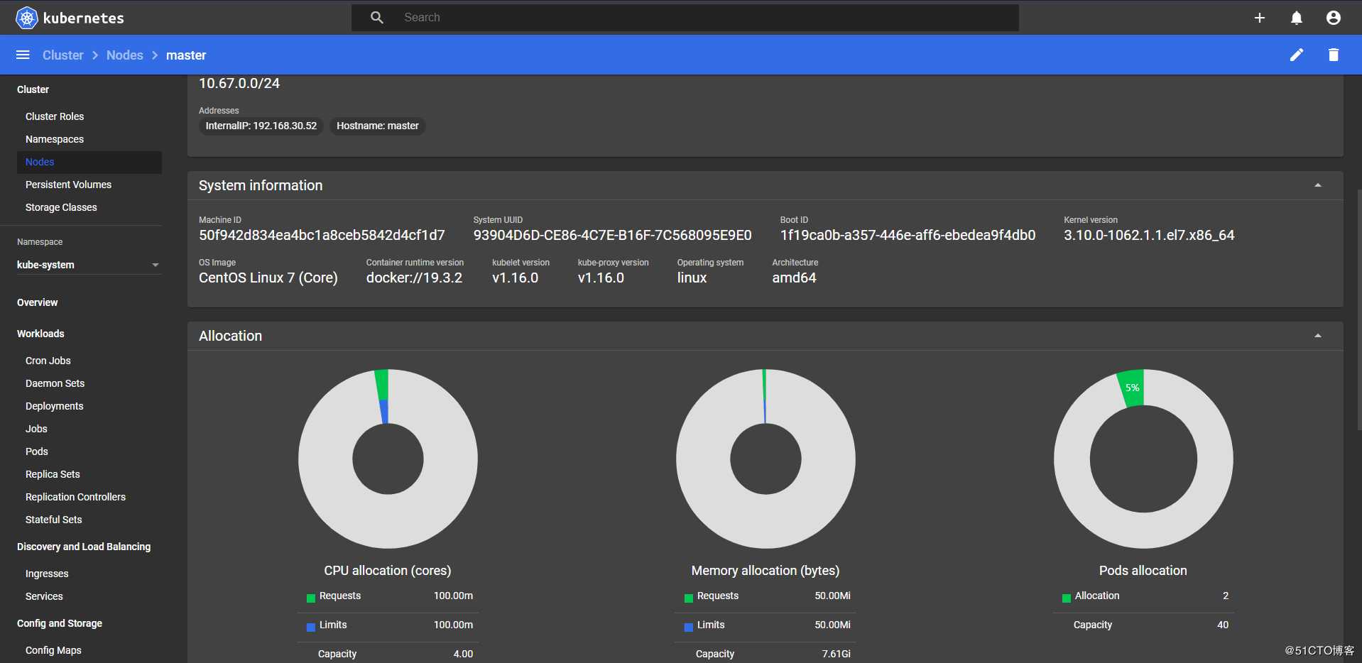 二进制方式部署kubernetes 1.16.0