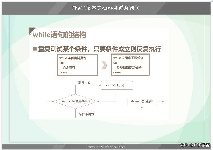 Shell脚本之Case和循环语句