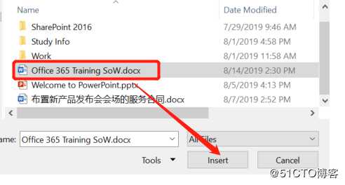 OneDrive for Business 与 Outlook集成： 超大附件分享和集中管理