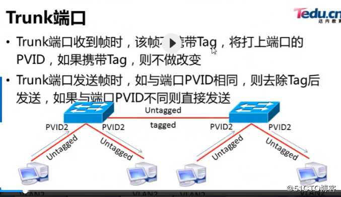 VLAN  trunk  GVRP
