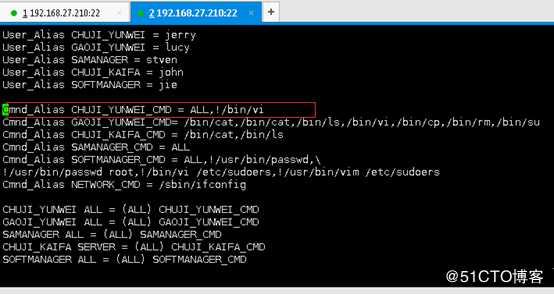 当sudo用户偶遇上VI/VIM发生了什么?(sudo+vi/vim=root)