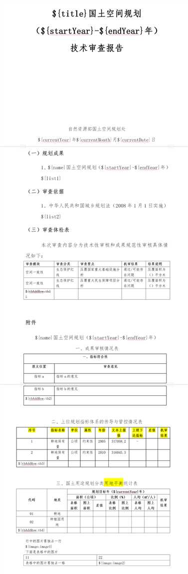 模板图