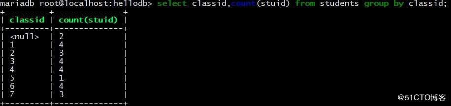 mysql多表查询练习