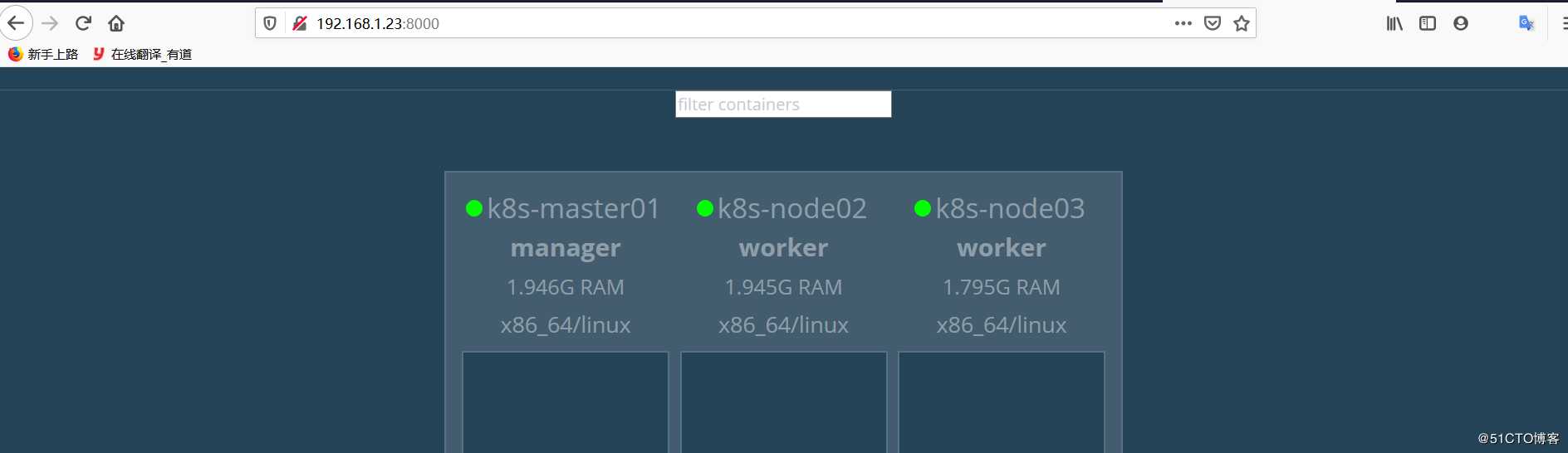 docker Swarm集群配置