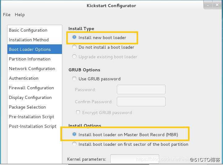 自动化kickstart安装linux系统