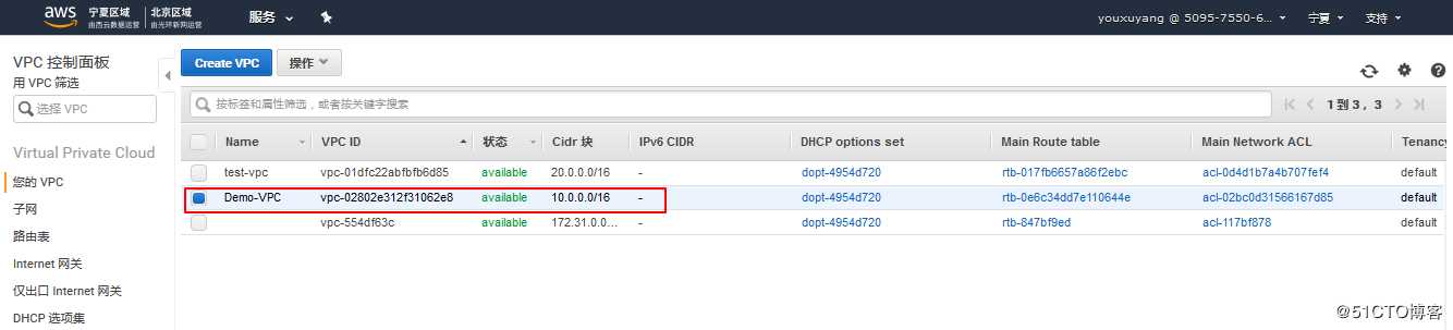 在AWS上配置基本的VPC