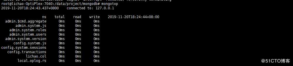 mongodb自身简单监控
