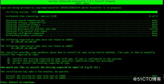 Configuring the SF 7.4.1 Oracle RAC cluster随笔